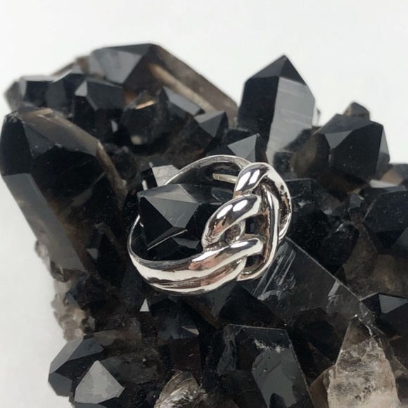 Sterling Silver Knot Ring - Picture 3 of 5